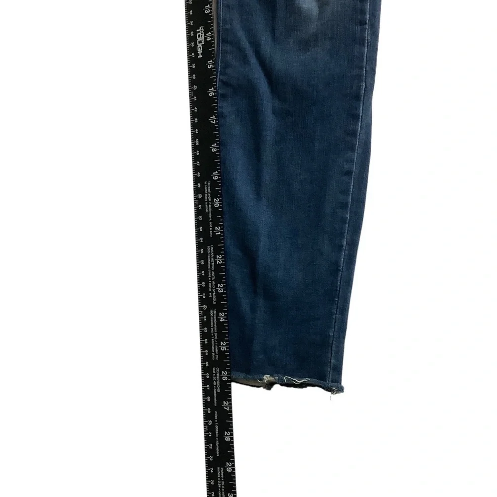 Agolde Sophie Crop Jeans Size 26 Dark Wash